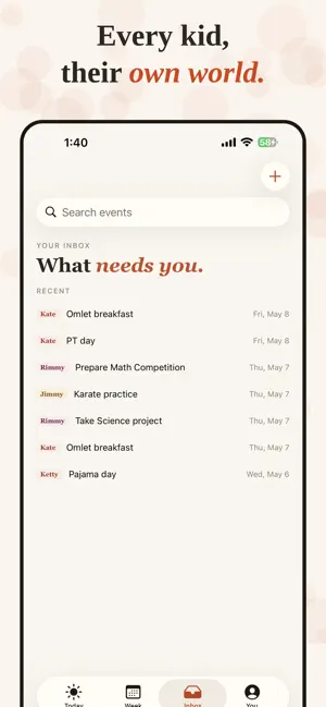 Backpacked Family Organizer screenshot 3