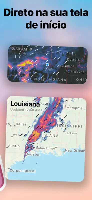 Weather Radar Widget: Chuva screenshot 3 of 9