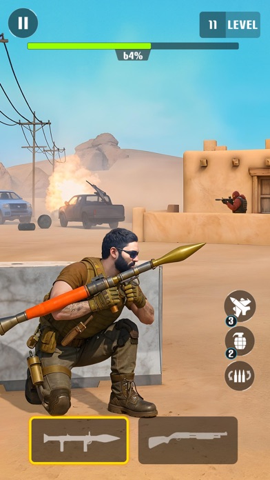 Screenshot 3 of Commando Assault: Gun Shooter App