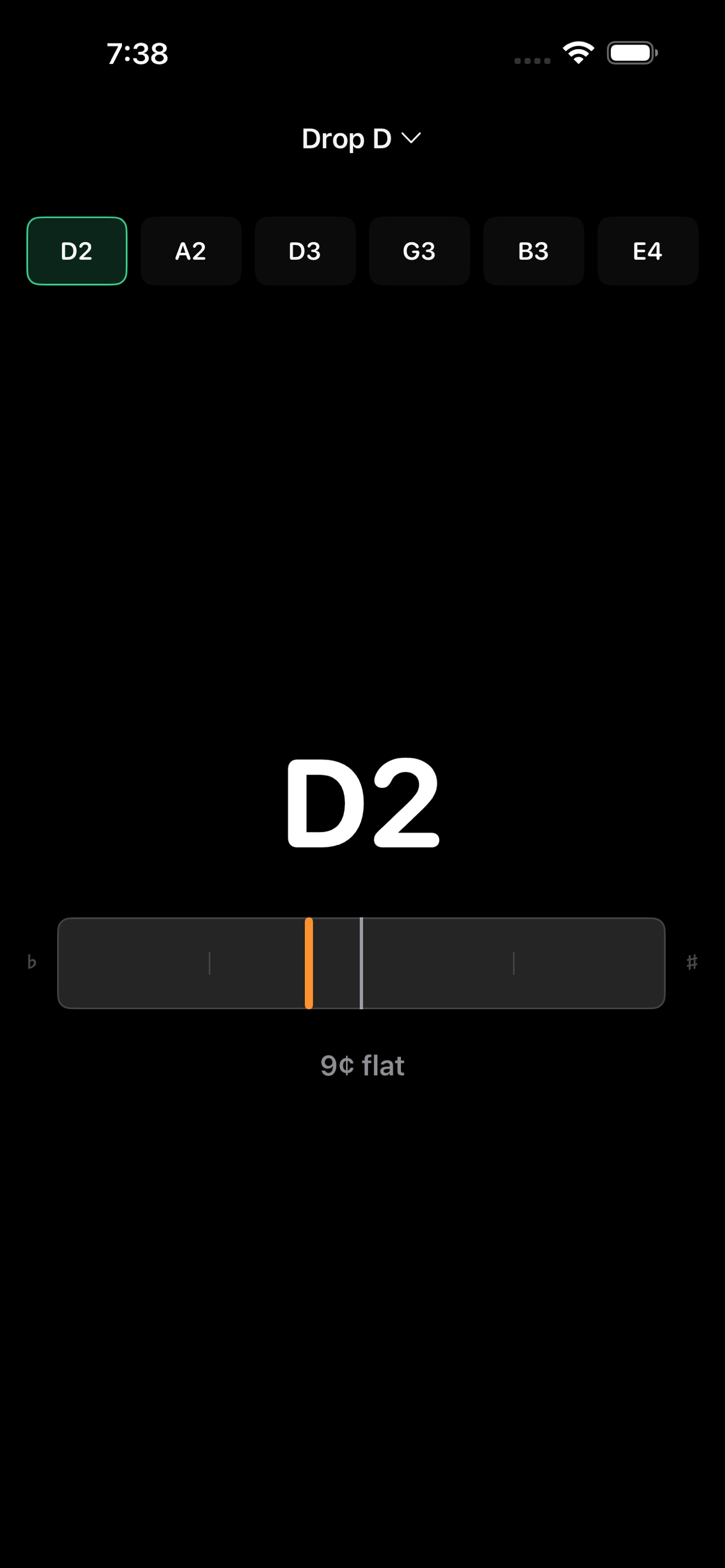 Retune - Guitar Tuner screenshot 3