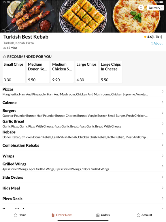 Screenshot #6 pour Turkish Best Kebab