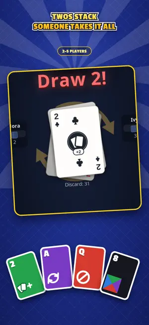 Crazy Eights: Offline Card screenshot 2