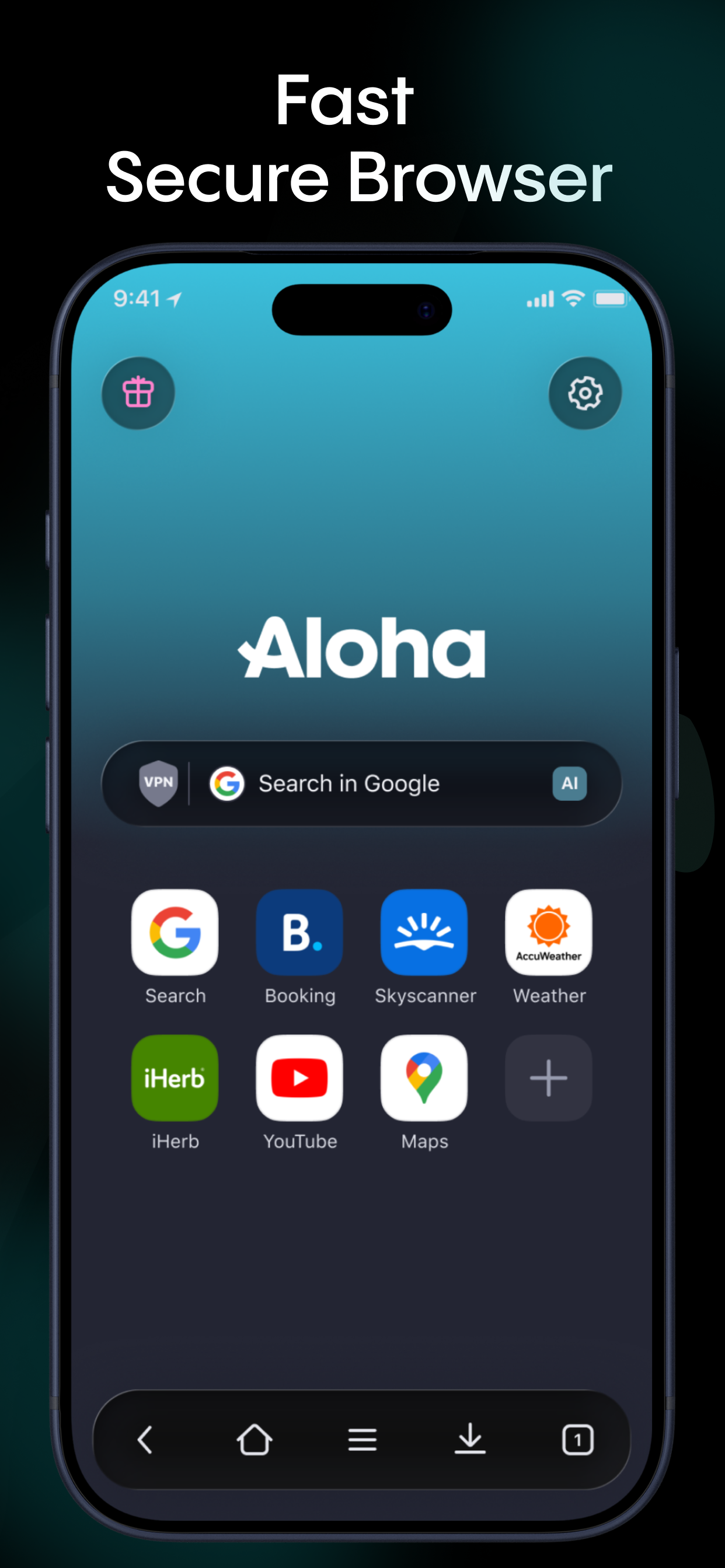 Aloha Browser - Private VPN