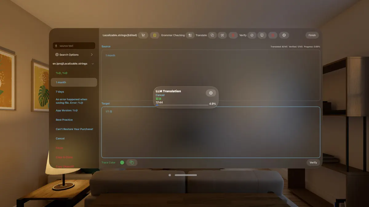 Xliff Tool For Xcode screenshot 1