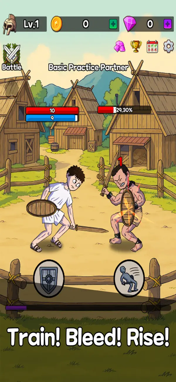 Legend of Gladiator Hack screenshot 2 - iOS game interface