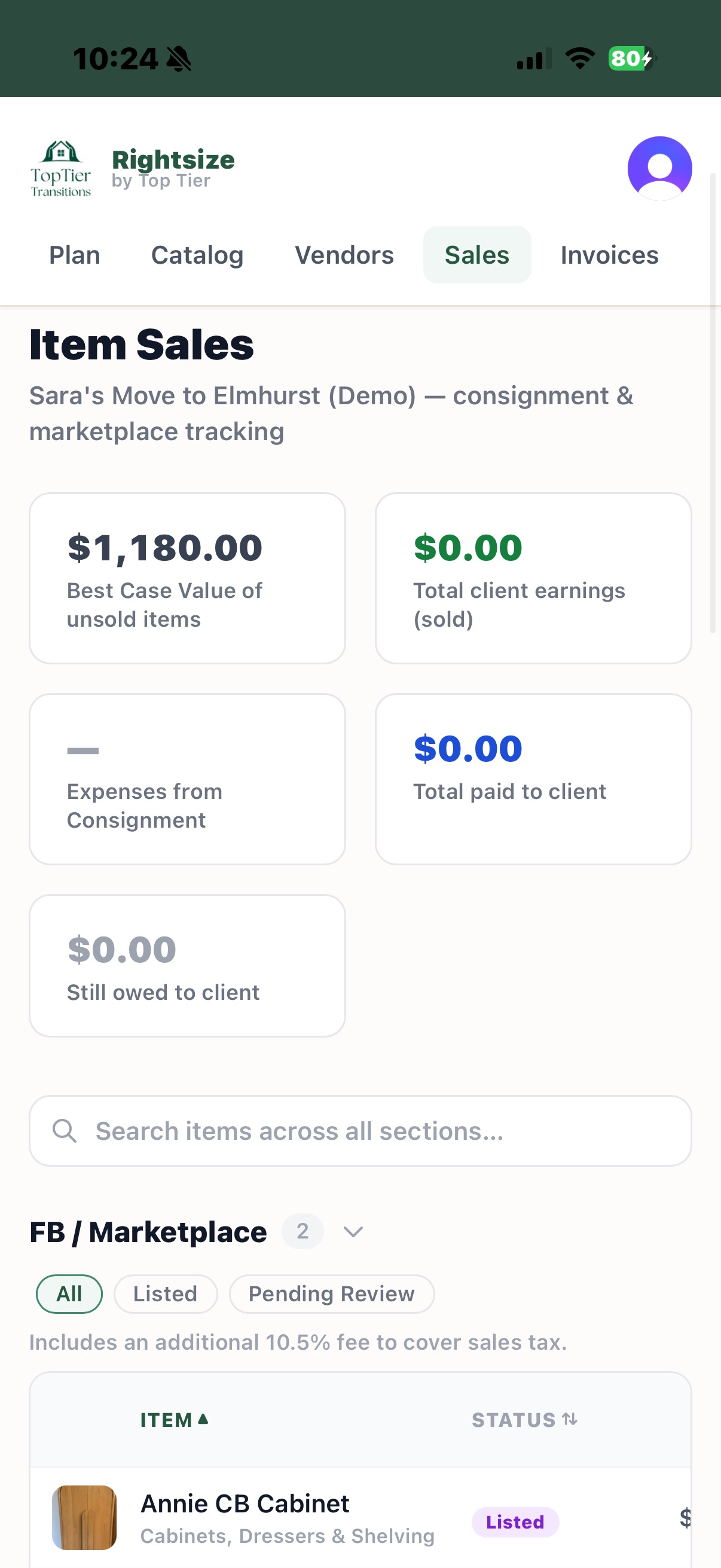 Screenshot 6 of Rightsize - Move Management