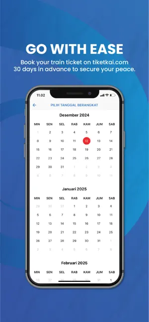 Tiket Kereta Api Online iPhone screenshot 2
