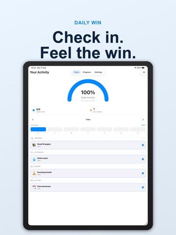 Momenti - Goals Tracker PRO iPad screenshot