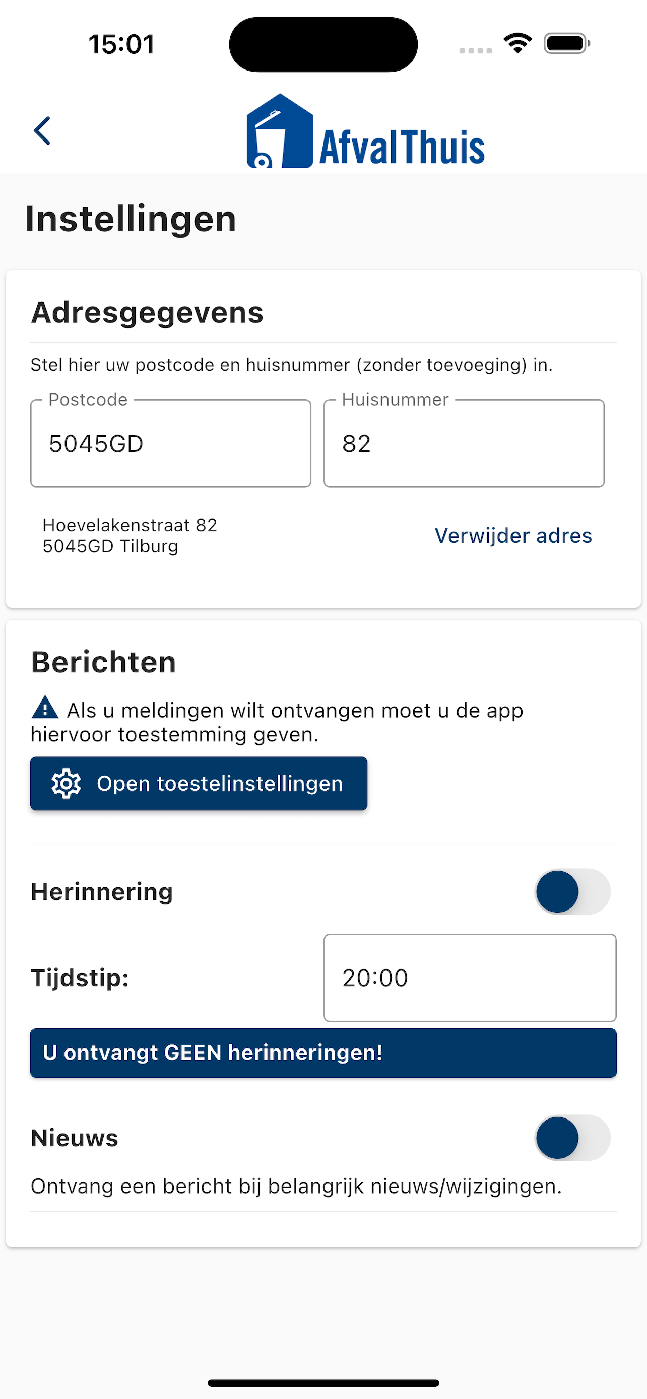 Afvalthuis screenshot 3