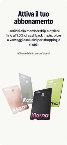 Klarna: Soldi più smart App Store preview screenshot 4