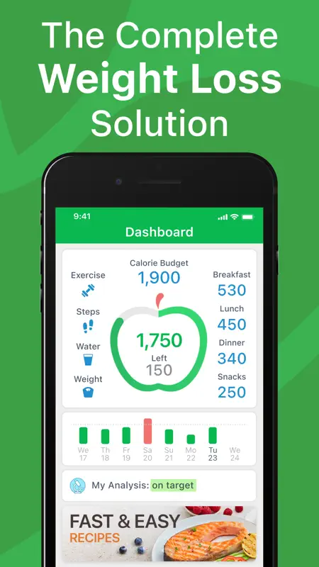 Calorie Counter PRO MyNetDiary screenshot 1 of 10