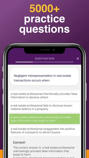 California Real Estate Prep screenshot 2
