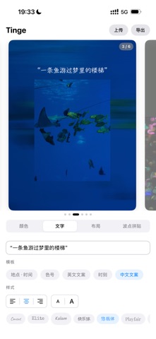 Tinge screenshot
