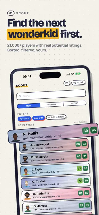 Career Manager for FC27 screenshot 1