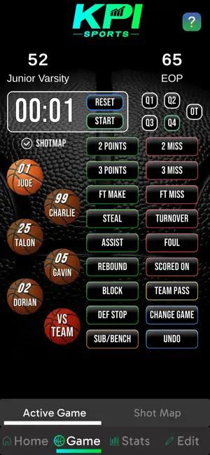 KPI Sports Basketball screenshot 1