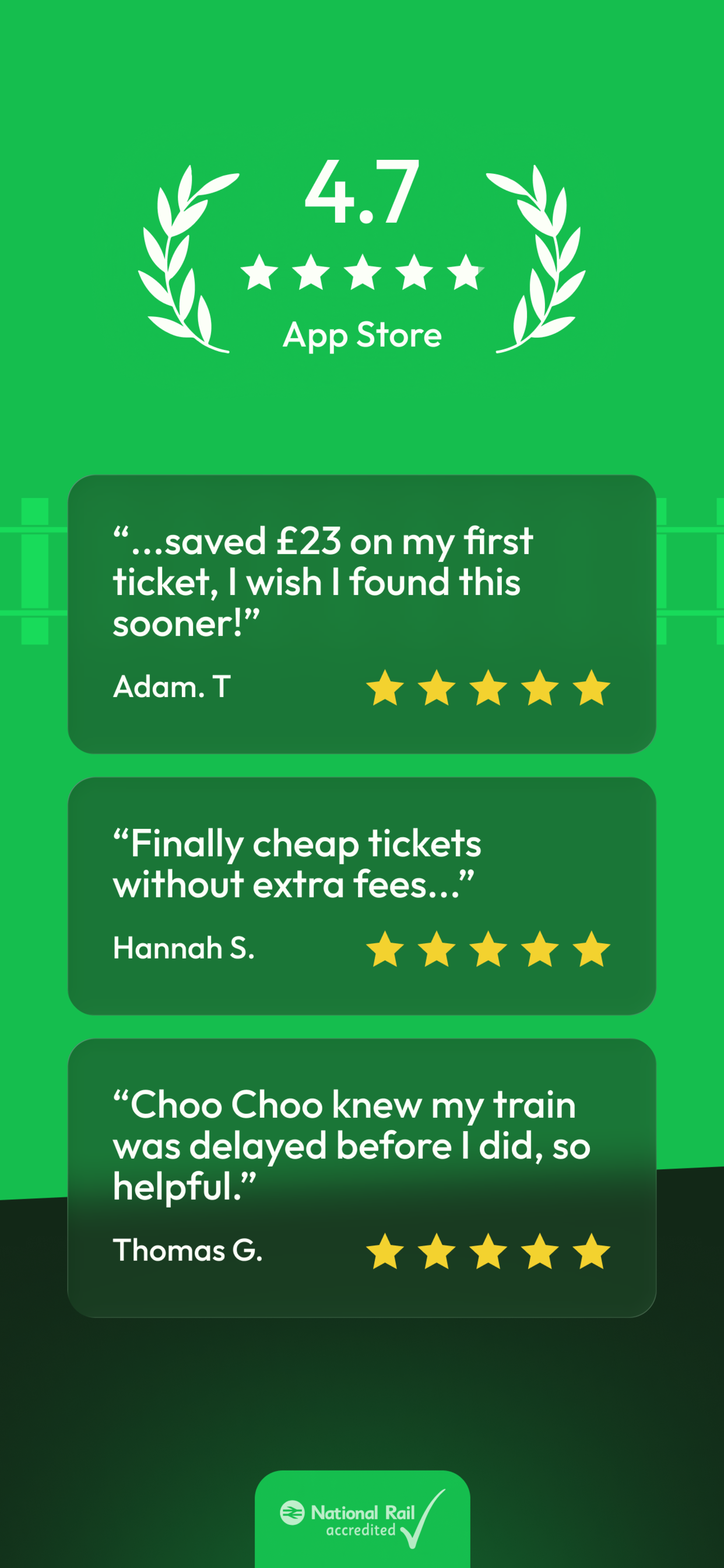 Choo Choo: Cheap Train Tickets screenshot 6