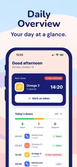 Dosly - Medication Reminder screenshot 2