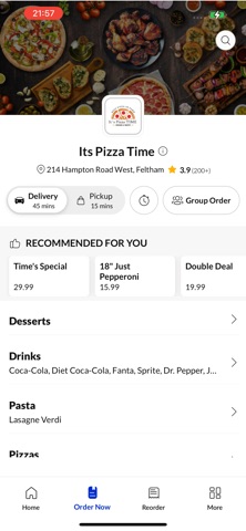 Its Pizza Time Feltham screenshot