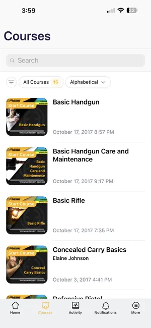 E3 Firearms Association screenshot 3