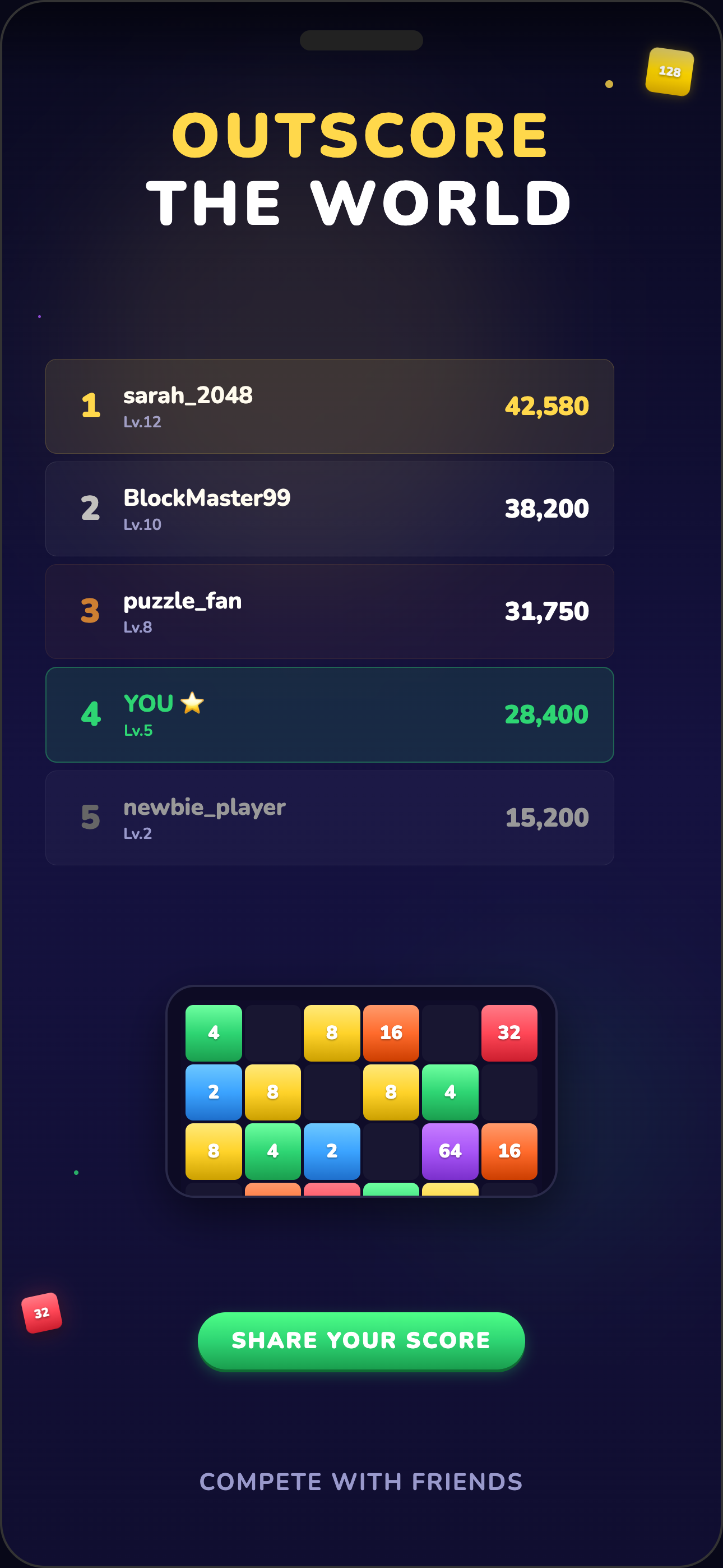 Merge Drop: Number Puzzle Game screenshot 5