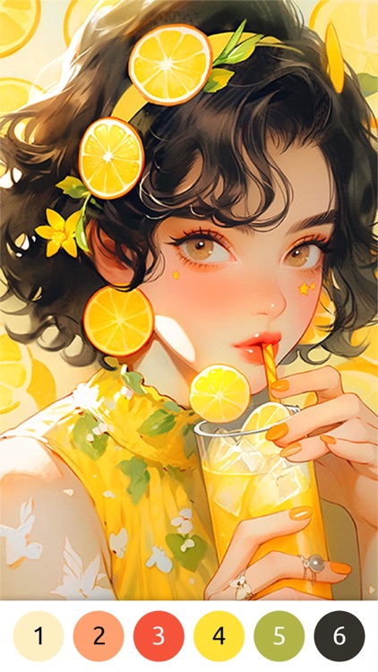 花花填色：Paint by Number