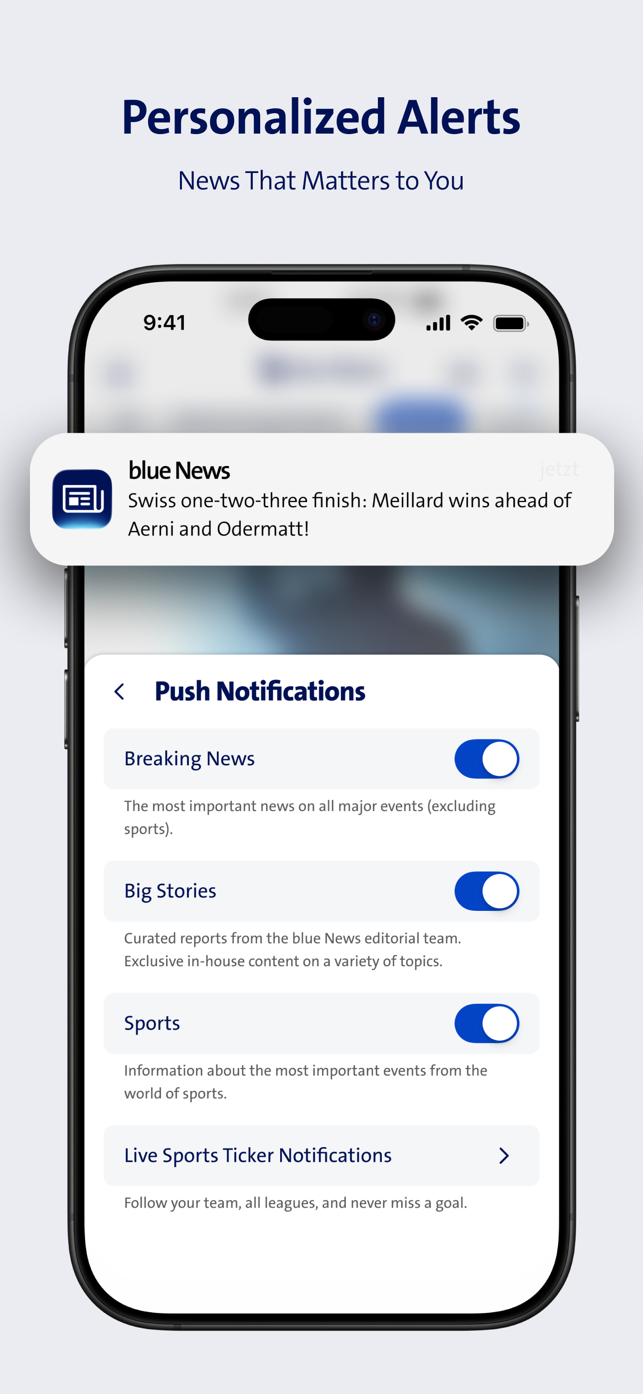 blue News & E-Mail