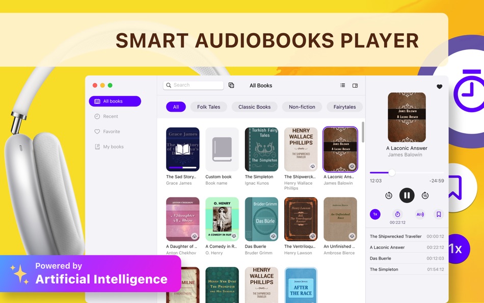 Ebooks Reader: Audio Books - 1.2.1 - (macOS)