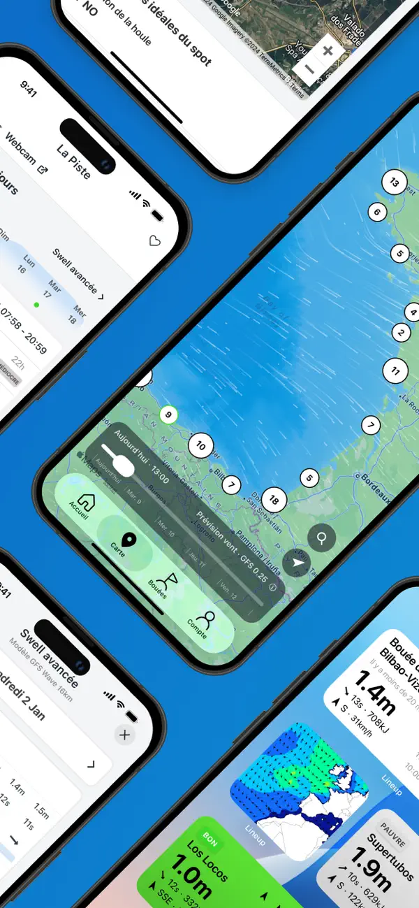 Screenshot #2 pour Lineup Surf Forecast