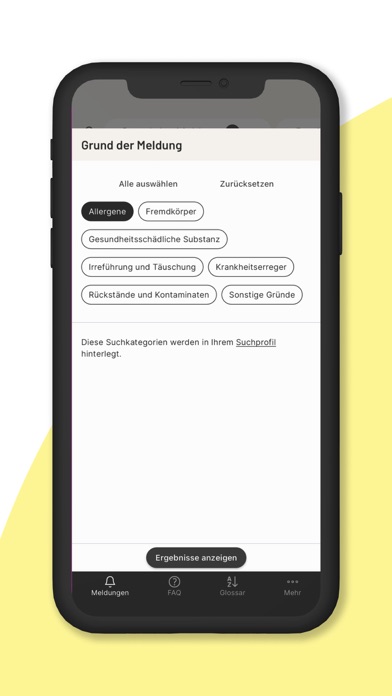 lebensmittelwarnung.de Screenshot