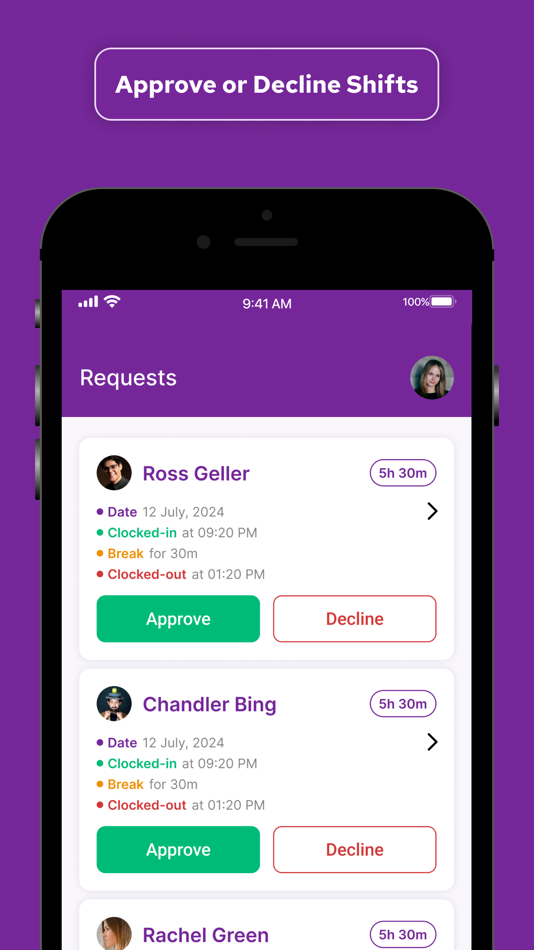 #1. Clocking Out (iOS) 由: Mike Thorby