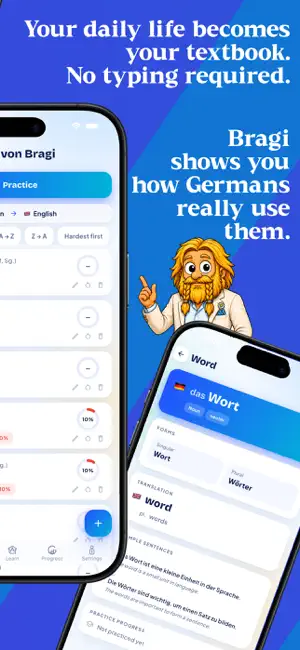 BRAGIflash: Learn German A1-C1 screenshot 3