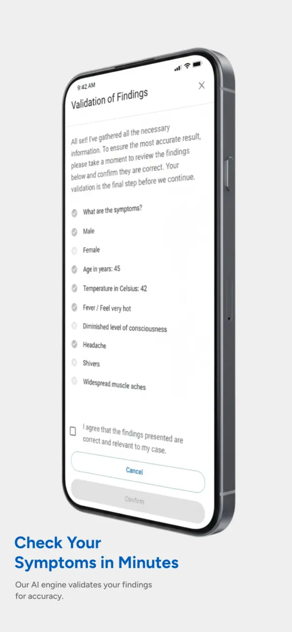 Screenshot #2 pour AskFirst (formerly Ask NHS)