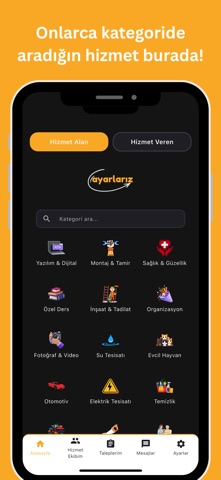 Ayarlarız iPhone screenshot