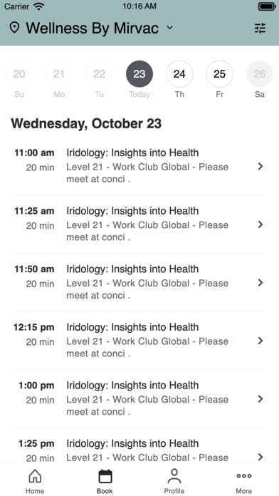Florence Guild Wellness Screenshot