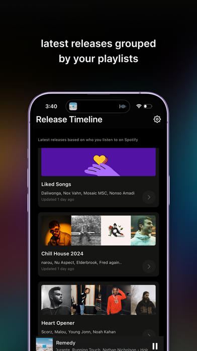 Burner Music Screenshot