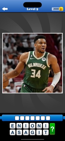 Whos the Player Basketball App iPhone screenshot