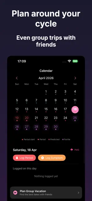 Cycle - Period Tracker screenshot 2