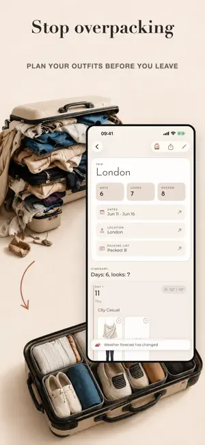 Outfits: Travel Clothing Plans screenshot 1