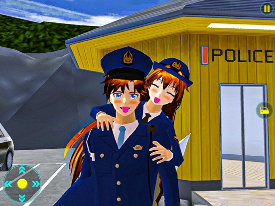 Sakura Cop Police Officer Game iPad screenshot
