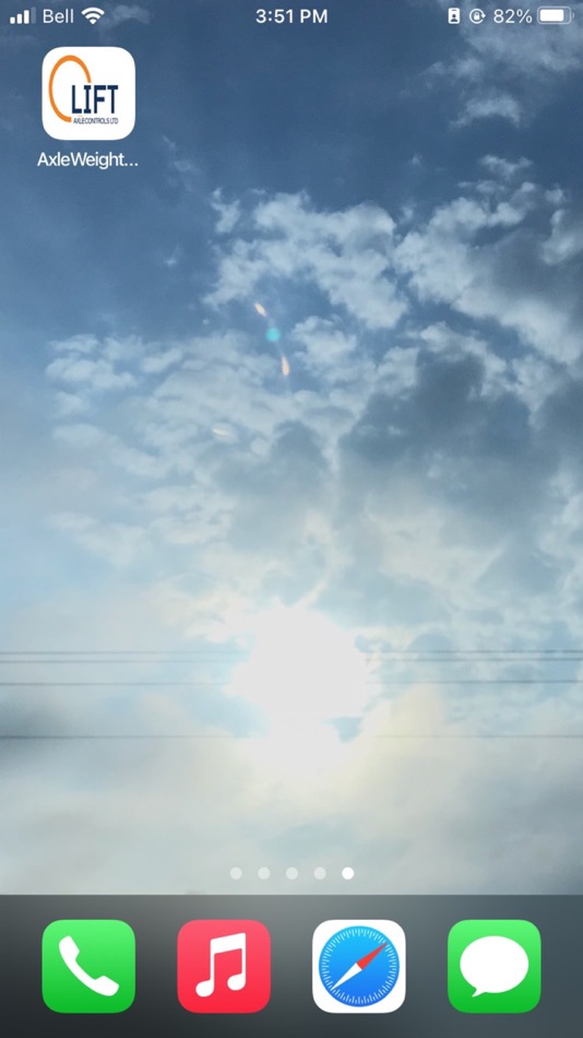 #1. Axle Weight Monitor (iOS) โดย: connor Loerzel