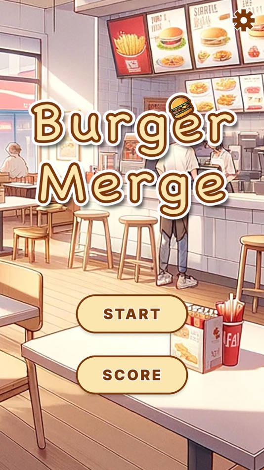 #4. Burger Merge (iOS) 由: Ryusuke Yoshimoto