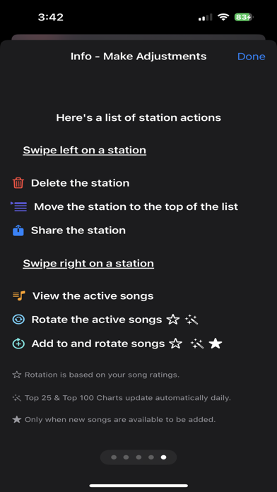 Top Tracks Screenshot