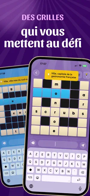 Mots croisés - Français screenshot 1