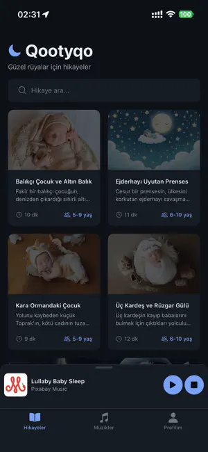 Qootyqo: Sleep Stories screenshot 1