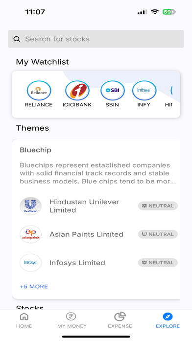 Nobias Finance Screenshot