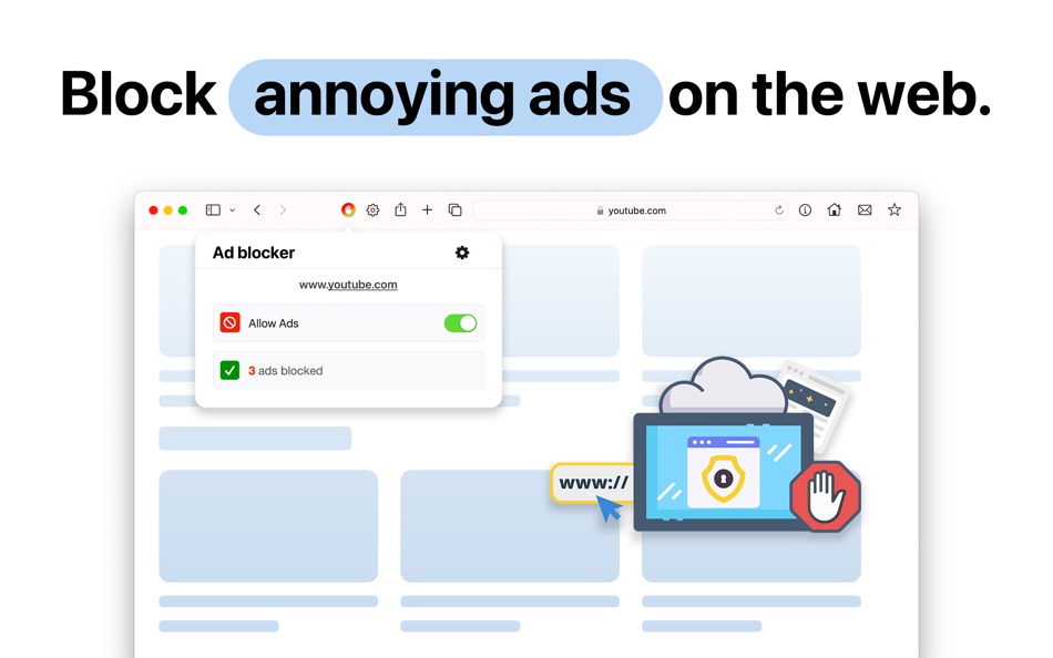 #2. AdBlock ゜ (macOS) 由: AdBlocker LLC