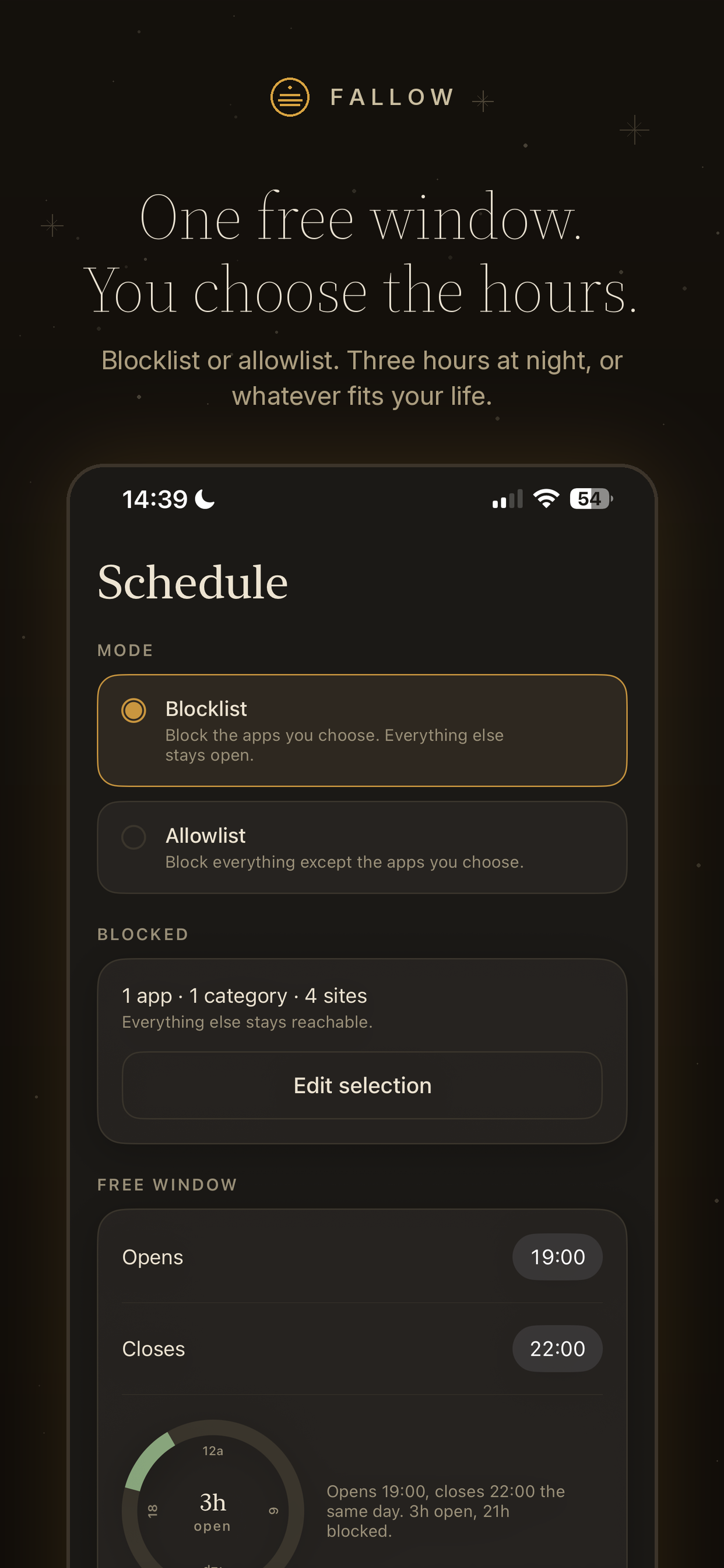 Fallow: Focus App Blocker screenshot 3