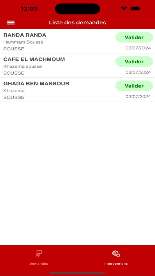 #4. TMS INTERVENTIONS (iOS) Bởi: HASSEN BEN MANSOUR