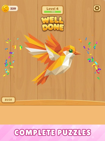 Tangram Puzzle: Offline Game iPad screenshot