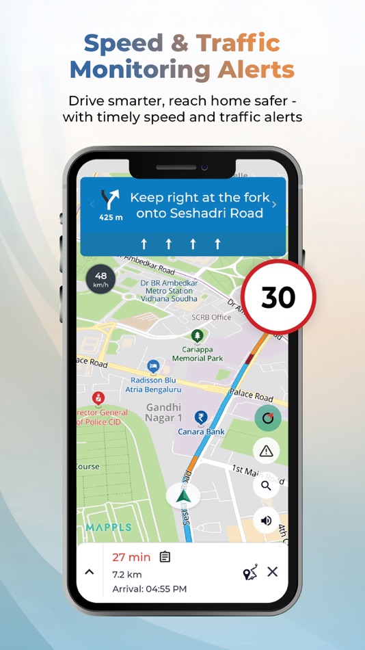 #3. Mappls MapmyIndia Maps (iOS) 由: CE Info Systems Limited
